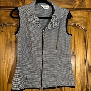 Michaels Black and White Checkered Fabric